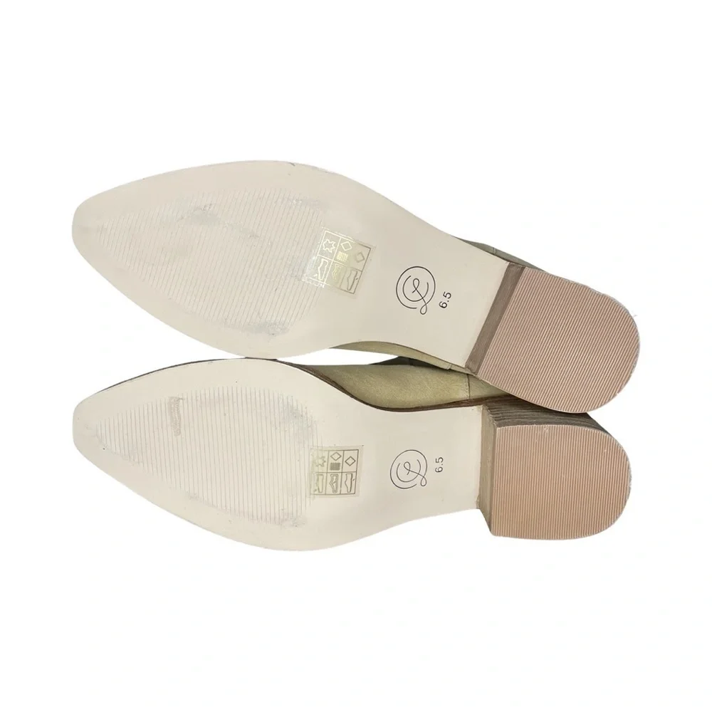 Chinese Laundry Filip Bootie Beige 2” Block Heel Boots